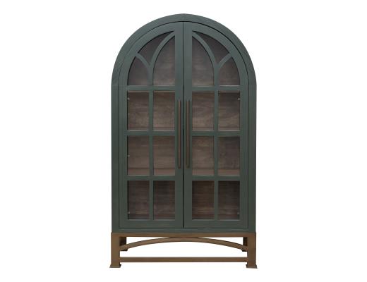 Obsidian Arched Cabinet