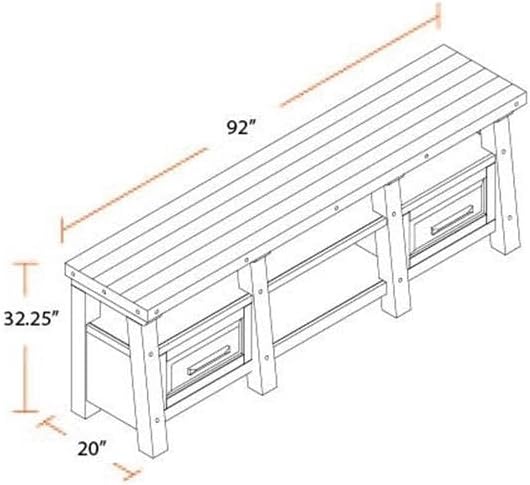 Lodge 92"TV Stand