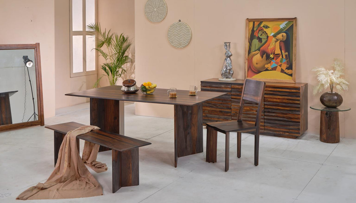 Bardell Dining Table and Bench